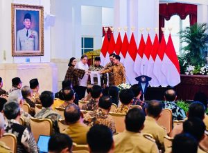 Panglima TNI Hadiri Acara Penyerahan Secara Digital Daftar Isian Pelaksanaan Anggaran