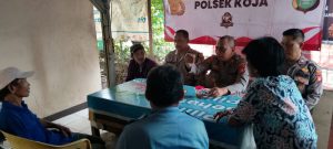 Polsek Koja Gelar Rembug Warga dan Sambang Wilayah untuk Tingkatkan Kamtibmas