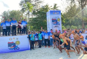 Panglima Komando Armada RI Secara Resmi Buka Armada Triathlon 2024