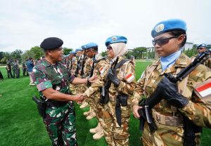 Panglima TNI: Setiap Tindakan Yang Kalian Lakukan Jadi Cerminan Wajah TNI dan Negara Indonesia Di Mata Dunia