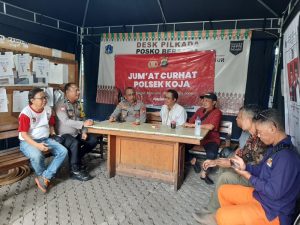 Polsek Koja Gelar Program “Jumat Curhat bersama Warga dan Sambang Wilayah” Jaga Keharmonisan