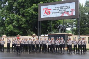 Upacara Peringatan Hari Bela Negara ke-76 Tahun 2024 di Polres Bogor Berlangsung Khidmat